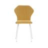Стул Leset Гувер полоса Ultra Mustard Белый Стул Leset Гувер полоса Ultra Mustard Белый