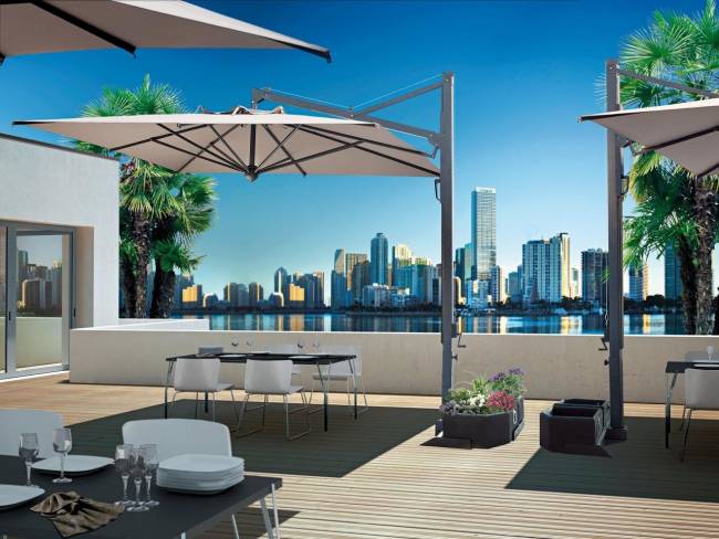 Зонт профессиональный Galileo Dark 3,5м*3,5м