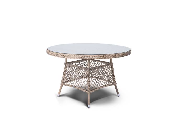 "Лацио" обеденная группа из искусственного ротанга, цвет соломенный "Лацио" обеденная группа из искусственного ротанга, цвет соломенный