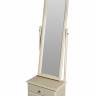 Зеркало с тумбой Селена слоновая кость 151 см х 46 см