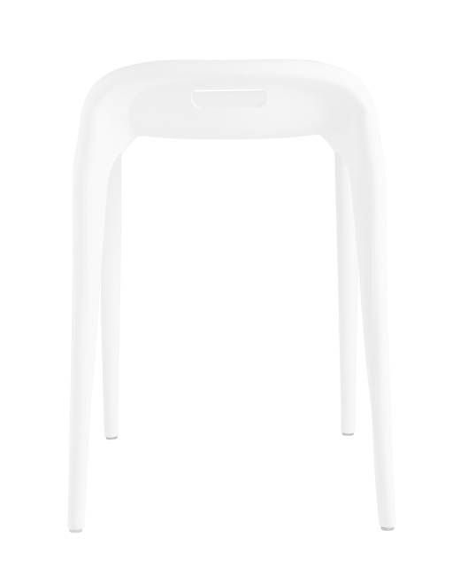 Табурет Sletten пластик белый