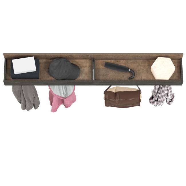 Две вешалки для верхней одежды Трувор цвет дуб гранж песочный/интра