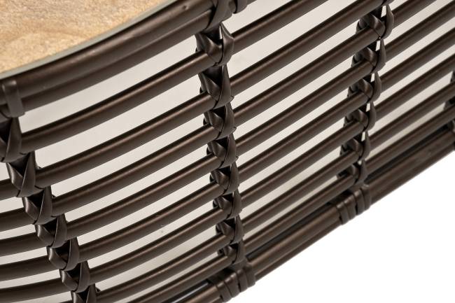 "Валенсия" журнальный столик из искусственного ротанга, цвет бронзовый "Валенсия" журнальный столик из искусственного ротанга, цвет бронзовый