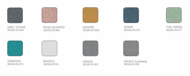 Подушка для кресла Net деним 460х485х35 мм Подушка для кресла Net деним 460х485х35 мм