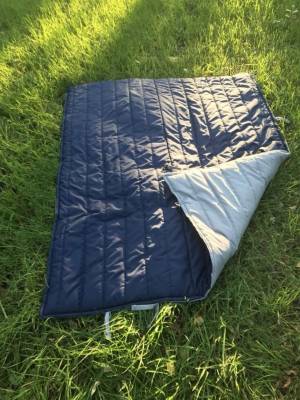 Двухсторонний Матрас-накидка Мелания, синий,200 х 210 Двухсторонний Матрас-накидка Мелания, синий,200 х 210