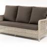 "Гляссе" диван трехместный из искусственного ротанга, цвет бежевый "Гляссе" диван трехместный из искусственного ротанга, цвет бежевый