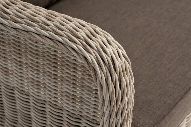 "Гляссе" диван трехместный из искусственного ротанга, цвет бежевый "Гляссе" диван трехместный из искусственного ротанга, цвет бежевый