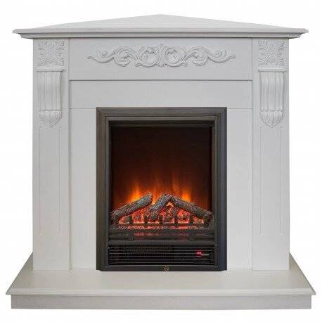 Электрокамин Dominica Corner WT с очагом Eugene Электрокамин Dominica Corner WT с очагом Eugene
