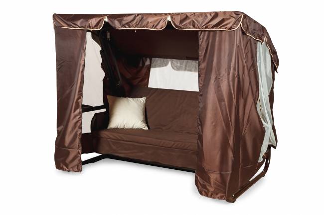 Садовые качели ТОРНАДО PREMIUM шоколад