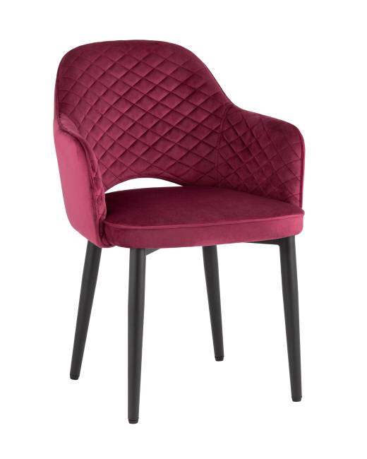 Стул Венера диамант велюр бордовый 2 шт Стул Венера диамант велюр бордовый 2 шт