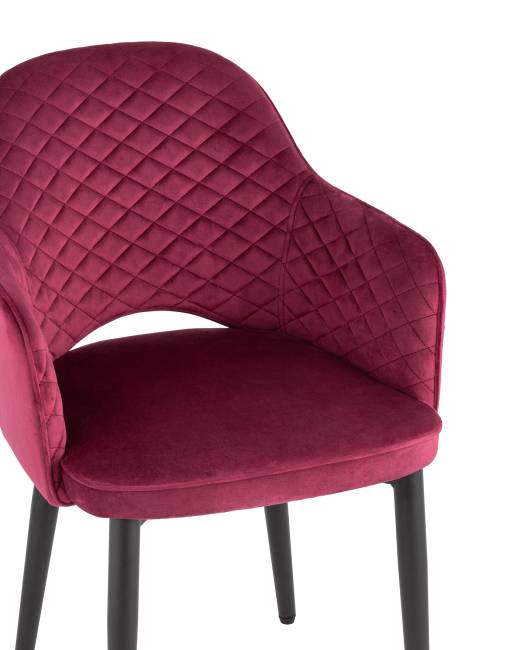 Стул Венера диамант велюр бордовый 2 шт Стул Венера диамант велюр бордовый 2 шт