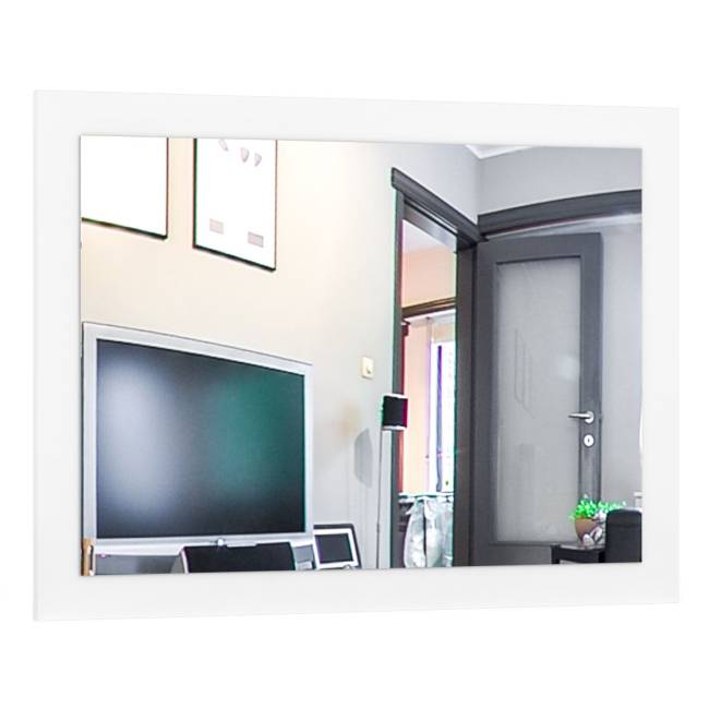 Кровать с подъёмным ортопедом 1600 и комод с зеркалом Муссон цвет белый/дуб эндгрейн элегантный/кожзам белый