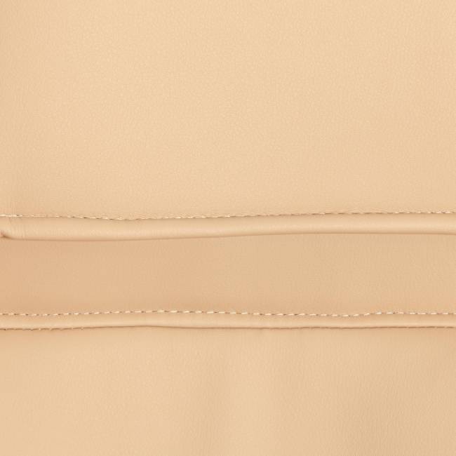 Кресло BERGAMO хром (22) кож/зам, бежевый, 36-34 бежевый кож/зам