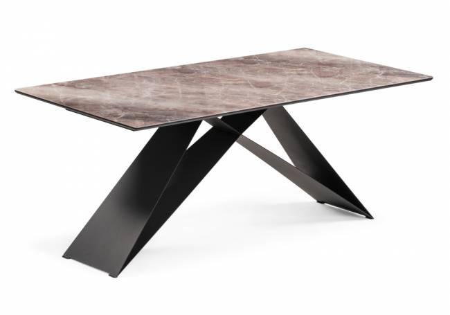 Ноттингем 180х90х74 карелия / черный