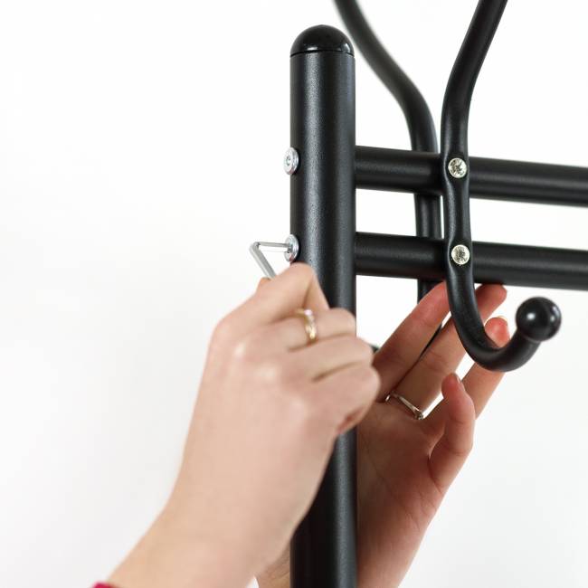 Вешалка напольная М 11 чёрный Вешалка напольная М 11 чёрный