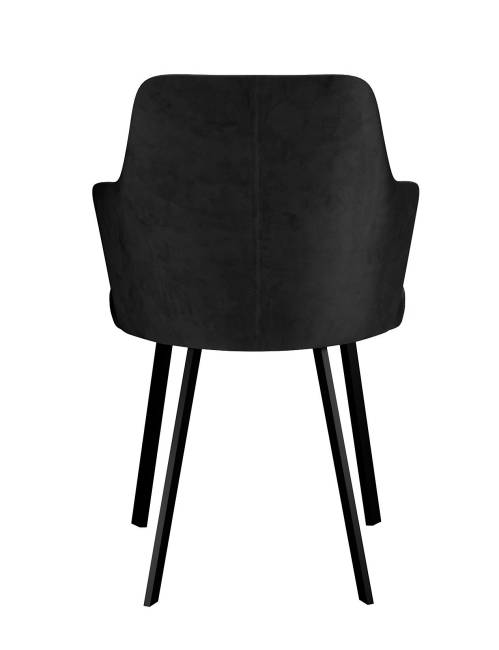 Стул DikLine 245 поворотный, К21 черный, ножки черные Стул DikLine 245 поворотный, К21 черный, ножки черные