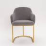 Стул Amely Gray / Gold Стул Amely Gray / Gold