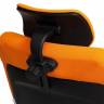 Кресло офисное «Кара-1» (Kara-1 orange) (Оранжевая ткань)