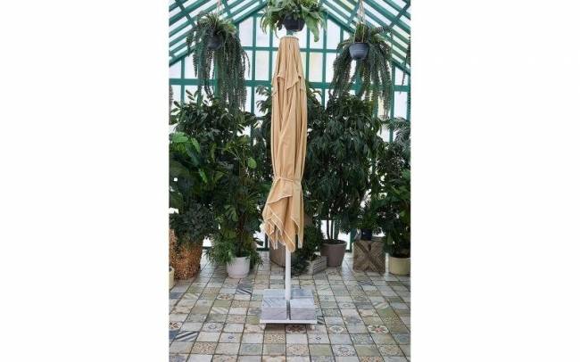 Зонт "MISTRAL 300", квадратный, бежевый Зонт "MISTRAL 300", квадратный, бежевый