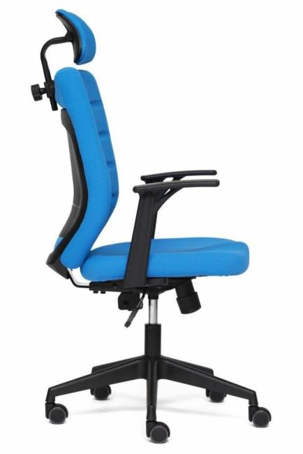 Кресло офисное «Кара-1» (Kara-1 blue) (Синяя ткань)