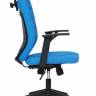 Кресло офисное «Кара-1» (Kara-1 blue) (Синяя ткань)