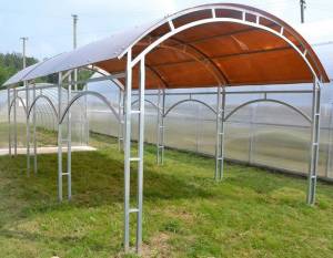 Навес "Универсальный" 6метров с СПК Навес "Универсальный" 6метров с СПК