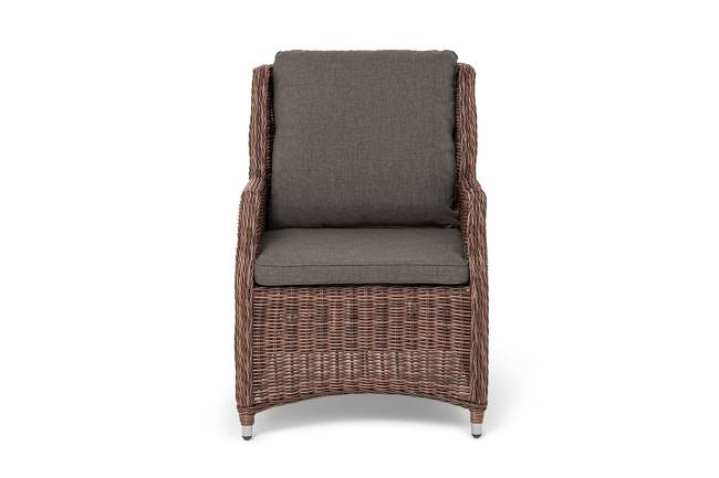 "Неаполь" плетеный стул из искусственного ротанга, цвет коричневый "Неаполь" плетеный стул из искусственного ротанга, цвет коричневый