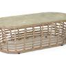 "Валенсия" журнальный столик из искусственного ротанга, цвет соломенный "Валенсия" журнальный столик из искусственного ротанга, цвет соломенный