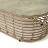 "Валенсия" журнальный столик из искусственного ротанга, цвет соломенный "Валенсия" журнальный столик из искусственного ротанга, цвет соломенный
