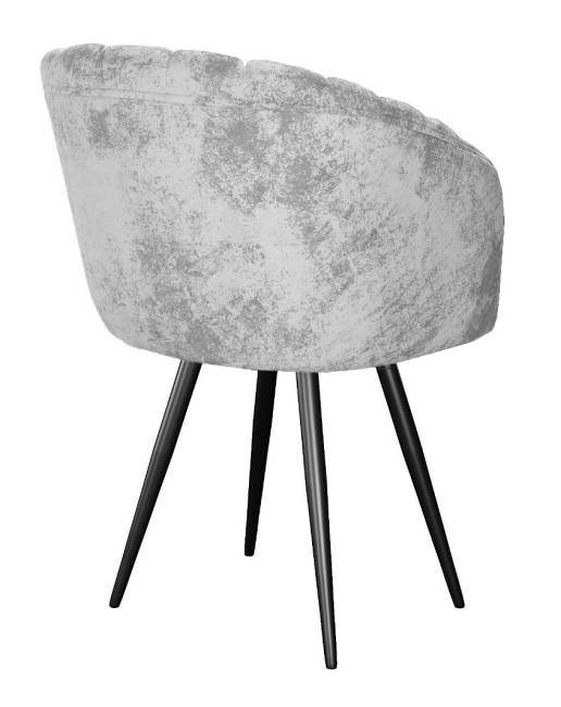 Стул DikLine 442 поворотный, M13 светло-серый, ножки черные