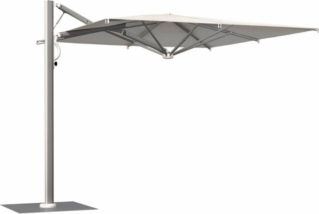 Зонт профессиональный 3х4 м Astro Titanium титан, слоновая кость 3000х4000 мм Зонт профессиональный 3х4 м Astro Titanium титан, слоновая кость 3000х4000 мм