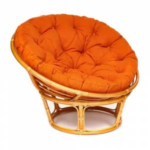 Кресло PAPASAN/ПАПАСАН 23/01 W /с подушкой/ диаметр подушки 122 см, 115х101х104 см, Honey (мед), ткань Оранжевый, С 23 Honey (мед) Кресло PAPASAN/ПАПАСАН 23/01 W /с подушкой/ диаметр подушки 122 см, 115х101х104 см, Honey (мед), ткань Оранжевый, С 23 Honey (мед)