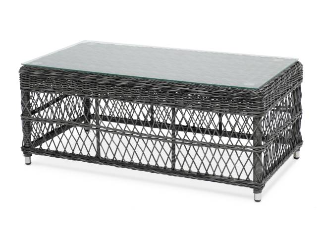 "Гранд Латте" стол журнальный из искусственного ротанга, цвет графит "Гранд Латте" стол журнальный из искусственного ротанга, цвет графит