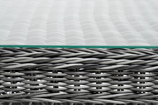 "Гранд Латте" стол журнальный из искусственного ротанга, цвет графит "Гранд Латте" стол журнальный из искусственного ротанга, цвет графит