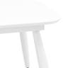 Стол обеденный Чикаго раскладной 120-160*90 белый