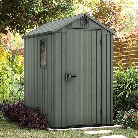 Сарай "Дарвин 4х6" (размеры 118 х 184 см), зеленый Сарай "Дарвин 4х6" (размеры 118 х 184 см), зеленый