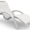 Шезлонг-лежак пластиковый Serendipity Chaise Outdoor S110 1800х600х1000 мм