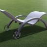 Шезлонг-лежак пластиковый Serendipity Chaise Outdoor S110 1800х600х1000 мм