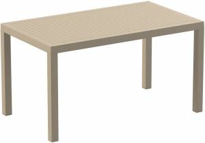 Стол пластиковый Ares 140 бежевый 1400х800х750 мм Стол пластиковый Ares 140 бежевый 1400х800х750 мм